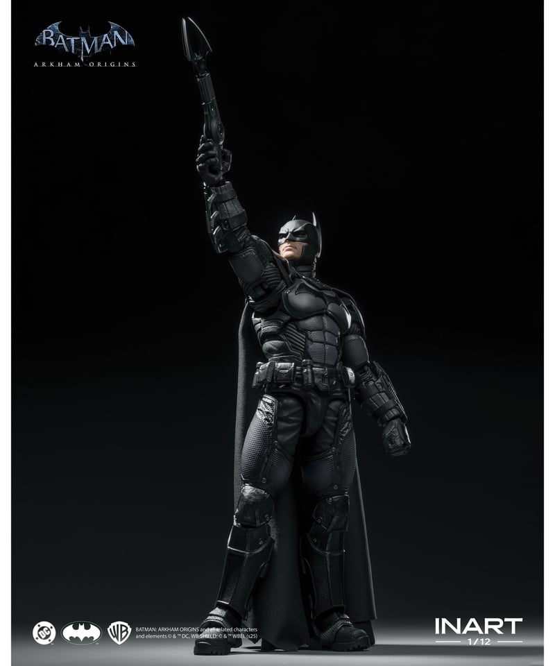 ​新品未開封】INART Action 1/12 バットマン：アーカム・ビギンズ 予約 INART 1/12 『バットマン アーカム・ビギンズ』バットマン MAG