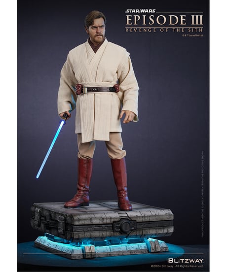 オビ＝ワン・ケノービ　1/4スケール アクション・スタチュー　スター・ウォーズ　［ブリッツウェイ］