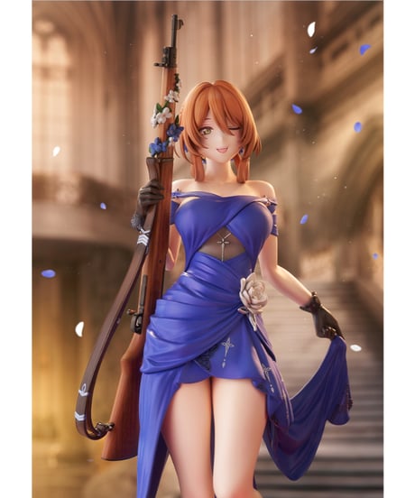 【予約】スプリングフィールド 灯下の女王Ver.　ドールズフロントライン2：エクシリウム　1/7　PVC塗装済み完成品　［コトブキヤ］