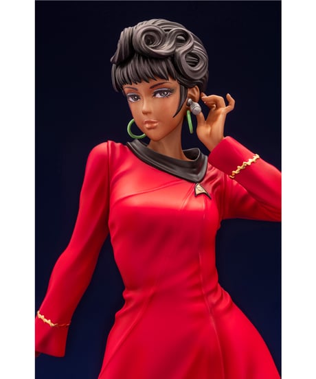 スター・トレック美少女 オペレーションオフィサー（ウフーラ）　PVC塗装済み完成品
