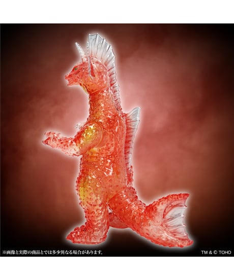 【予約】MSS ゴジラEX【第17弾】チタノザウルス クリアレッド Ver.　［CCP JAPAN］