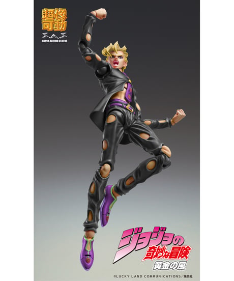 超像可動 「パンナコッタ・フーゴ Ver.BLACK」 『ジョジョの奇妙な冒険 第5部』　塗装済可動フィギュア
