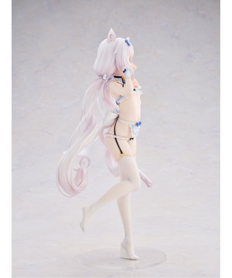 【予約】ネコぱら バニラ マイクロビキニメイド-STD Edition-　1/5.5　塗装済み完成品　［オーキッドシード］