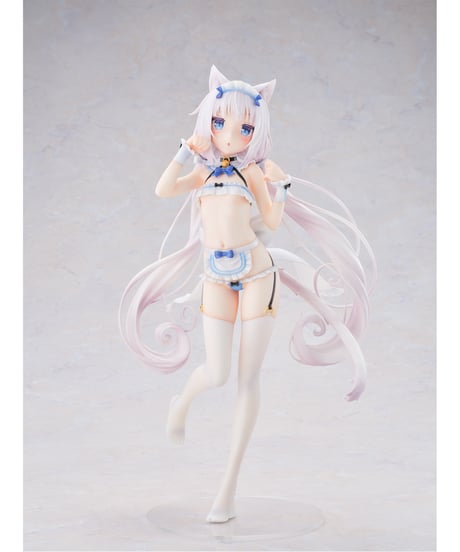 【予約】ネコぱら バニラ マイクロビキニメイド-DX Edition-　1/5.5　塗装済み完成品　［オーキッドシード］