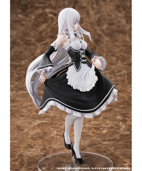 エキドナ ロズワール邸メイド服ver.　1/8スケール　塗装済み完成品　Re:ゼロから始める異世界生活　［KADOKAWA］
