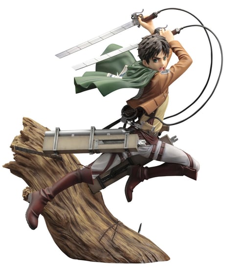 ARTFX J エレン・イェーガー リニューアルパッケージver.（再生産）　1/8スケールフィギュア　PVC塗装済み完成品【進撃の巨人】