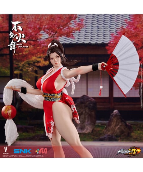 King of Fighters XIV 1/6 コレクティブル アクションフィギュア 不知火舞/不知火舞 前髪ストレート Ver.　全２種