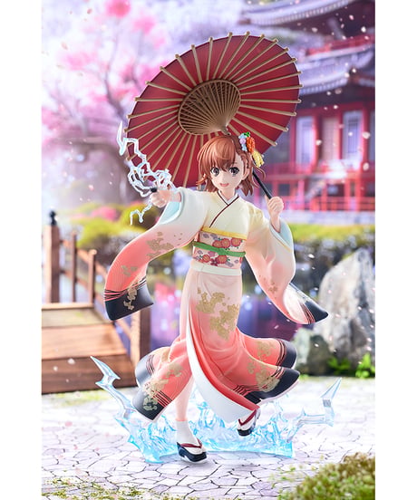 御坂美琴 振袖ver.　1/7スケール　塗装済み完成品　とある科学の超電磁砲T　［ＫＡＤＯＫＡＷＡ］