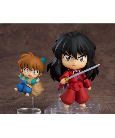 ねんどろいど 犬夜叉 朔の日Ver. & 七宝　塗装済み可動フィギュア