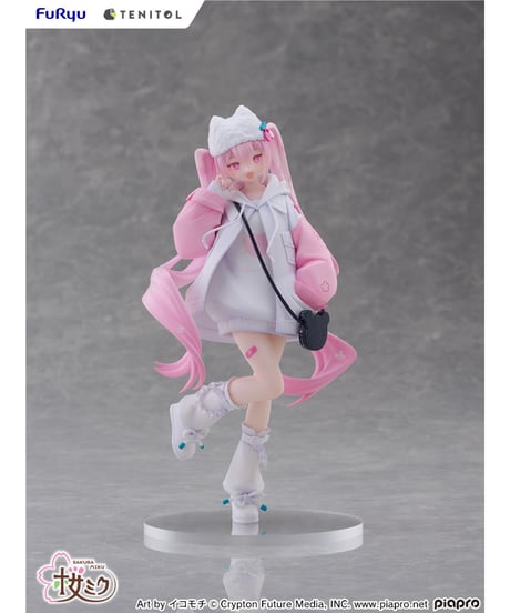 TENITOL 桜ミク Cool style[petit]　塗装済み完成品　［フリュー］