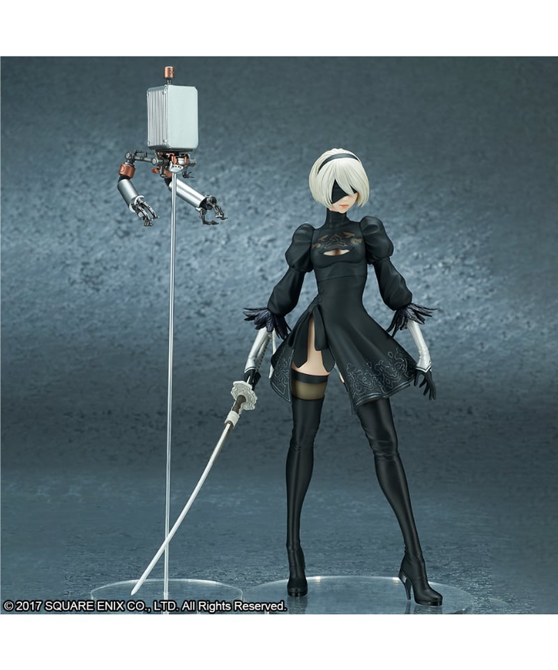NieR:Automata 2B (ヨルハ 二号 B型) ＜DX版＞ PVC塗装済完成品 ［ス