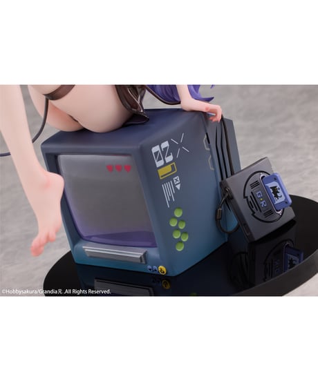 Game Girl illustration by Grandia元 1/6 完成品フィギュア