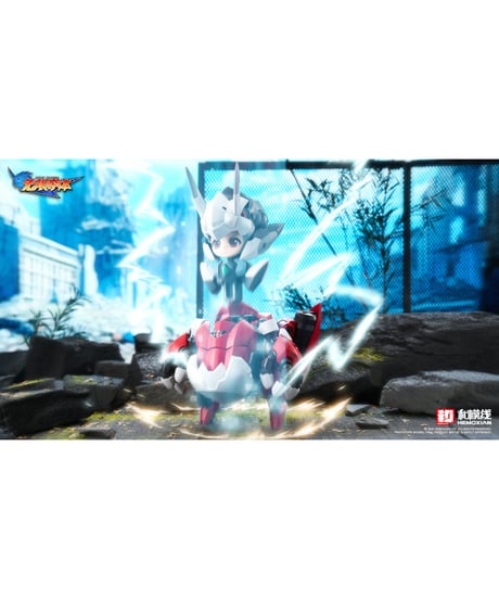 無限奪体ハートウォーリア エリー+オーガ ノンスケール 完成品アクションフィギュア