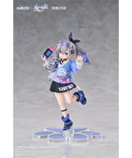 RISE UP+ 崩壊:スターレイル ちびねこシリーズフィギュア 銀狼Ver. 完成品フィギュア　［RIBOSE］