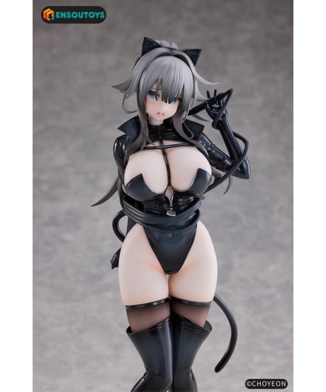 【予約】猫の女 Happyちゃん 1/6 完成品フィギュア 異色版　［ENSOUTOYS］