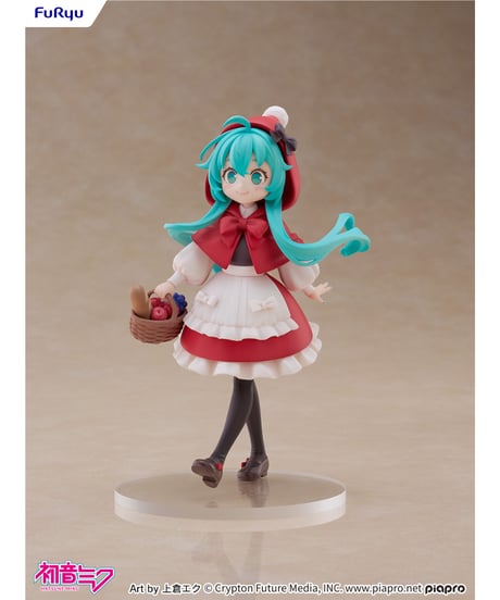 デスクトップフェアリー 初音ミク 赤ずきんver.　プラスチック製 塗装済み完成品　[フリュー]