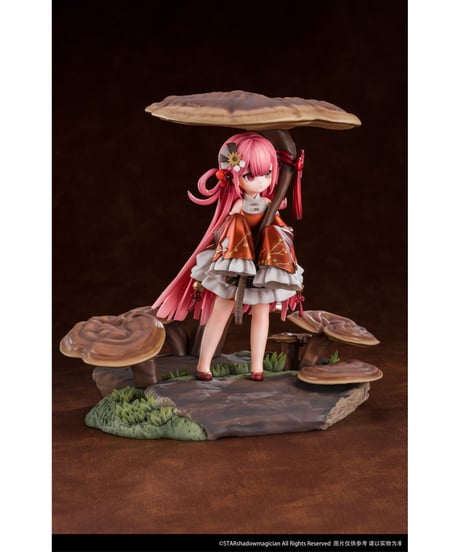 マッシュルームガールズシリーズ No.5 マンネンタケ 1/1 完成品フィギュア