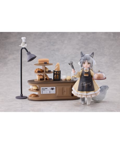 『ティータイム キャッツ シーン』にゃん町“パン屋”店員&お客セット 完成品フィギュア