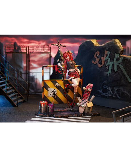 スルト 自由//失效 VER.　1/7スケールフィギュア　プラスチック製 塗装済み完成品【アークナイツ】