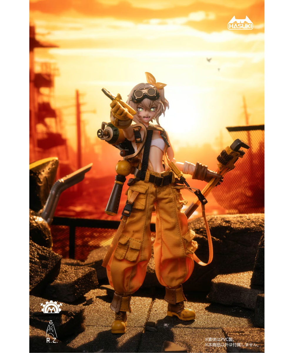 pocket artシリーズ PA007 メカニック フィオナ 1/12 完成品アクション