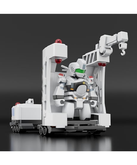 【予約】BRICKROID 99式特型レイバーキャリア　塗装済み可動フィギュア　機動警察パトレイバー　［グッドスマイルカンパニー］
