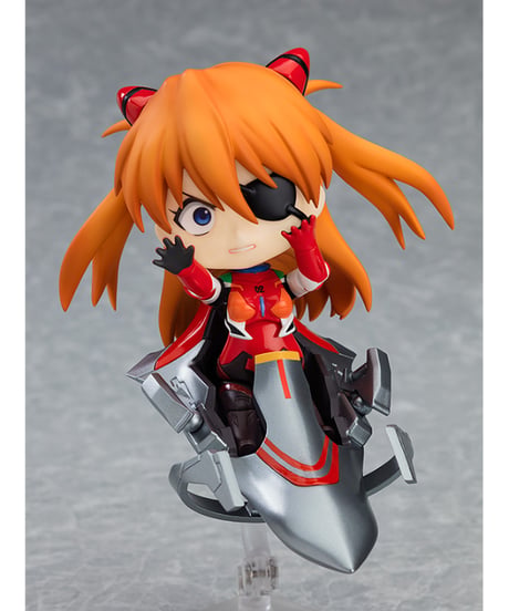 ねんどろいど 式波・アスカ・ラングレープラグスーツVer.（再販）　ヱヴァンゲリヲン新劇場版　プラスチック製塗装済み可動フィギュア