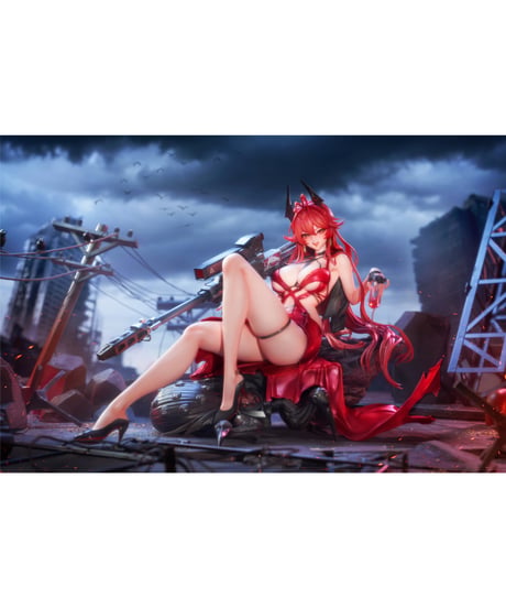 勝利の女神：NIKKE レッドフード ナンセンスレッド 1/4 完成品フィギュア　［Hobby sakura］