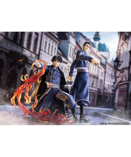 アニメ「鋼の錬金術師 FULLMETAL ALCHEMIST」フィギュア「ロイ・マスタング&マース・ヒューズ -友-」　プラスチック製塗装済完成品フィギュア