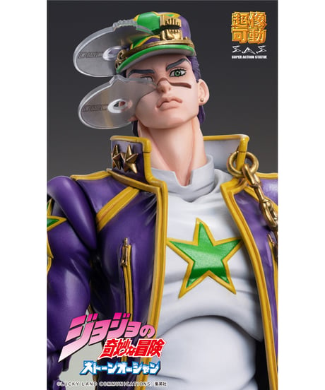 超像可動『ジョジョの奇妙な冒険 第6部 ストーンオーシャン』「空条承太郎」　塗装済み可動フィギュア