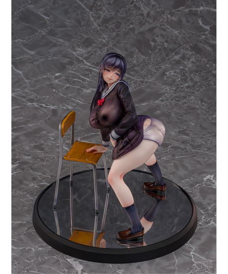 【予約】宮前詩帆 放課後バック illustration by 弱電波(健全Ver.)　1/6　PVC塗装済み完成品　［ダイキ工業］