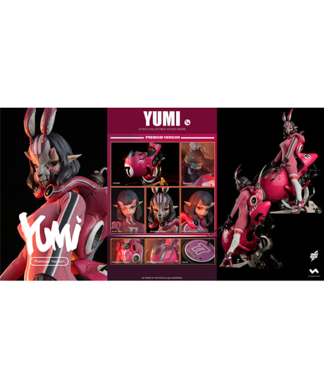 【予約】GAKIRACE 「YUMI」　Premium version　1/6　塗装済み完成品アクションフィギュア　［JTSTUDIO］