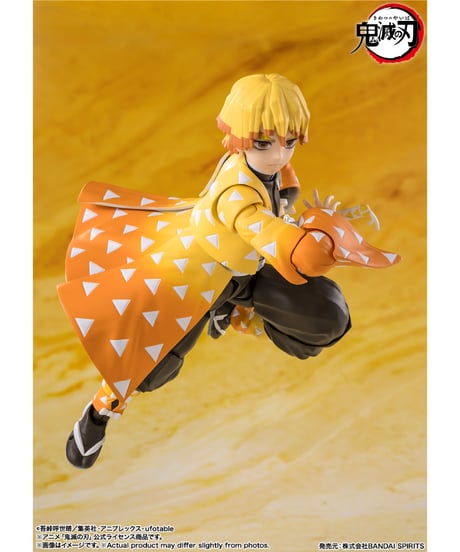 【予約】【送料無料】S.H.Figuarts 我妻善逸　フィギュア　鬼滅の刃　［バンダイ］【10月再販分】