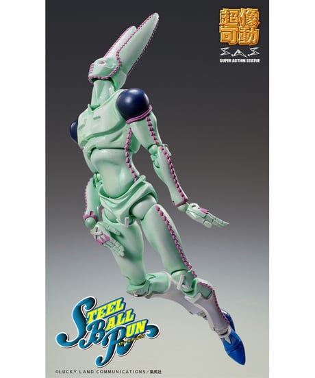 超像可動「D4C・セカンド」『ジョジョの奇妙な冒険 第7部 スティール・ボール・ラン』　塗装済可動フィギュア　［メディコス・エンタテインメント］