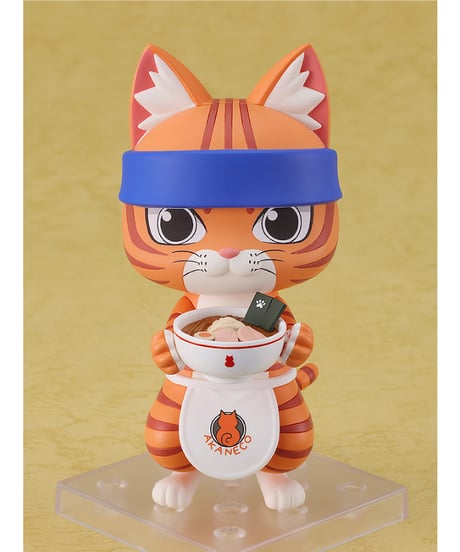 ラーメン赤猫 ねんどろいど 文蔵 塗装済み可動フィギュア