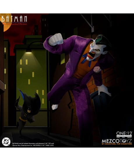 ワン12コレクティブ/ バットマン アニメイテッド シリーズ: ジョーカー 1/12 アクションフィギュア　［メズコトイズ］