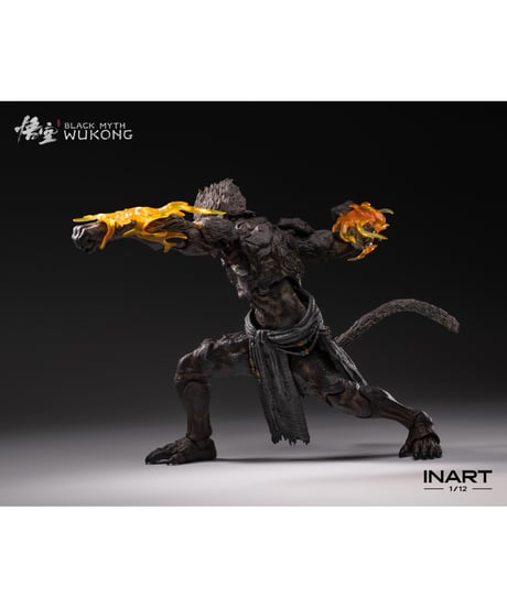 【予約】INART – 『黒神話：悟空』– 石猿 1/12スケール アクションフィギュア　［INART］