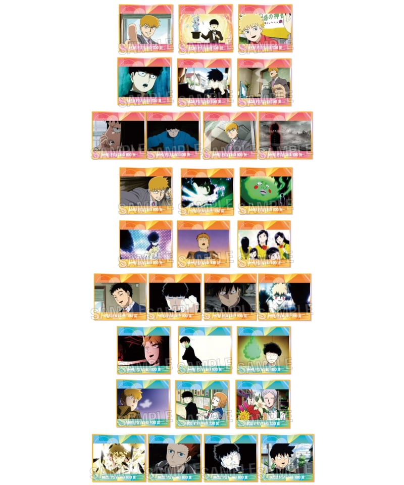 モブサイコ100 色紙 特典：ミニ色紙付】モブサイコ100 アーカイブス