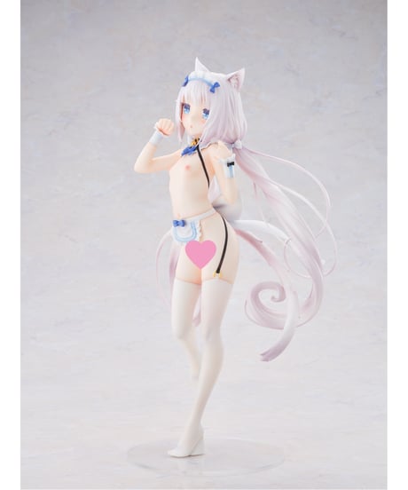 【予約】ネコぱら バニラ マイクロビキニメイド-DX Edition-　1/5.5　塗装済み完成品　［オーキッドシード］