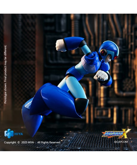 【予約】HIYA エクスクイジット・ベーシックシリーズ ノンスケール 5.7インチ 『ロックマンX』シリーズ　エックス　アクションフィギュア　［HIYA TOYS］