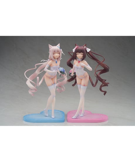 ネコぱら ショコラ＆バニラ エデンの夢ver.　1/7スケールフィギュア　PVC＆ABS製塗装済み完成品