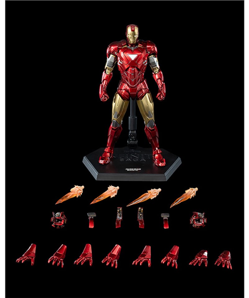 DLX Iron Man Mark 6（DLX アイアンマン・マーク6） 塗装済み可動