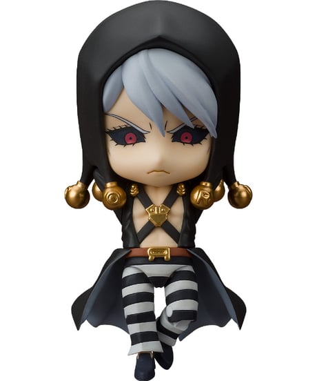 ねんどろいど リゾット・ネエロ（再販）　TVアニメ「ジョジョの奇妙な冒険 黄金の風」　プラスチック製塗装済み可動フィギュア