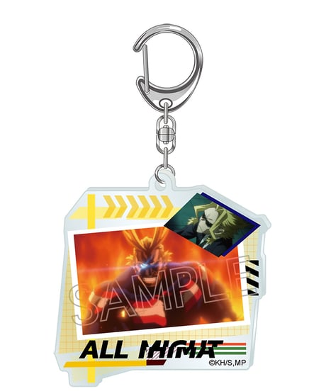 僕のヒーローアカデミア コラージュ　アクリルキーホルダー　全６種