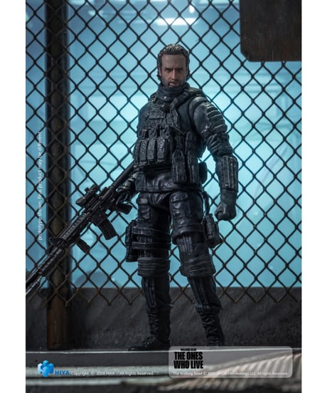 ウォーキング・デッド: ザ・ワンズ・フー・リブ 1/18 アクションフィギュア リック