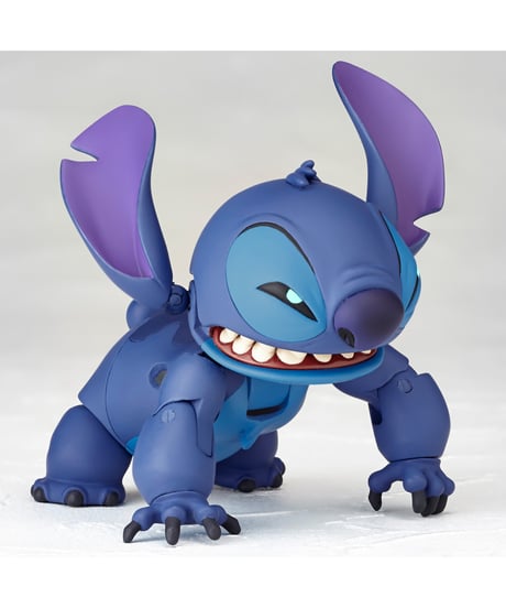 ディズニー　リボルテック スティッチ (試作品626号)　PVC& ABS製塗装済み完成品