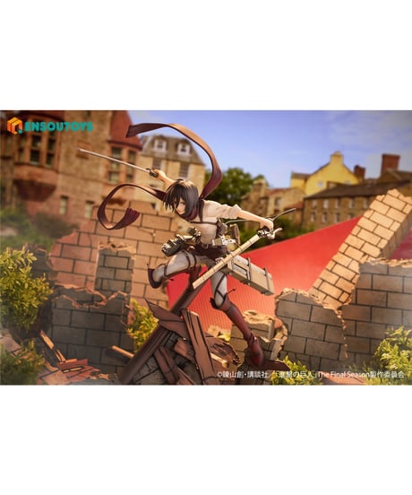 【予約】進撃の巨人 ミカサ・アッカーマン 1/7 完成品フィギュア 特典版　［ENSOUTOYS］