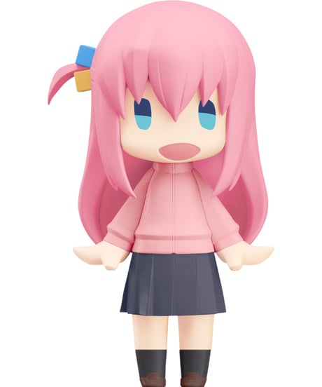 アニメ「ぼっち・ざ・ろっく！」　HELLO! GOOD SMILE 後藤ひとり　プラスチック製 塗装済み可動フィギュア