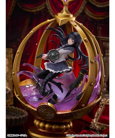 【予約】暁美ほむら　1/7スケール　PVC製塗装済み完成品　TVアニメ「魔法少女まどか☆マギカ」　[CyberZ]