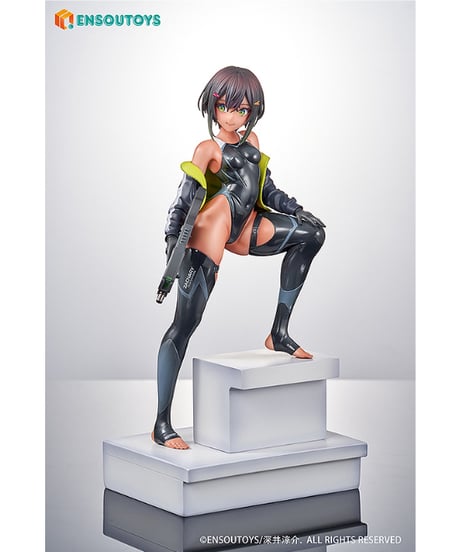 『ARMS NOTE』 水泳部の部長ちゃん　1/7スケール　プラスチック製塗装済み完成品