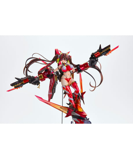 【予約】ヴェルテクス・オリジナルズ　オービットガールズ ENTRY NO.02 アカネ・ヒナツ　塗装済み完成品フィギュア　［ヴェルテクス］